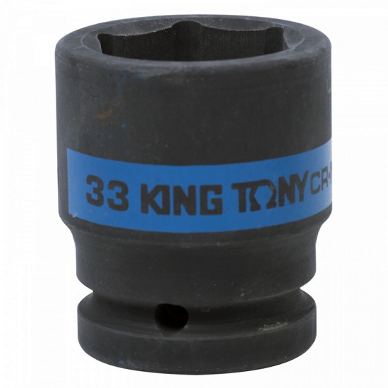 
Головка торцевая ударная шестигранная 3/4 33 мм KING TONY 653533M