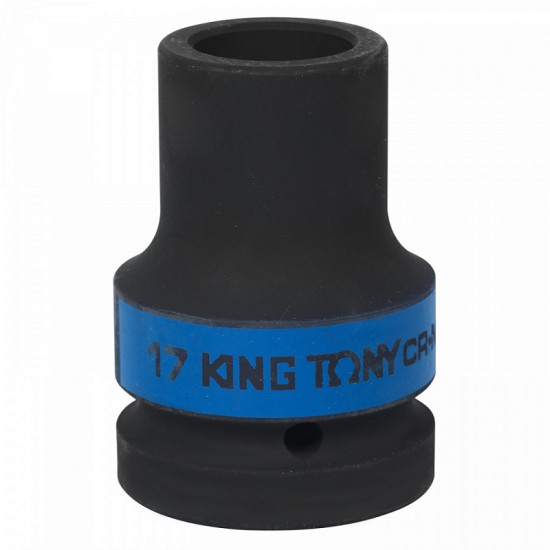 
Головка торцевая глубокая ударная четырехгранная 1 17 мм футорочная KING TONY 853417M