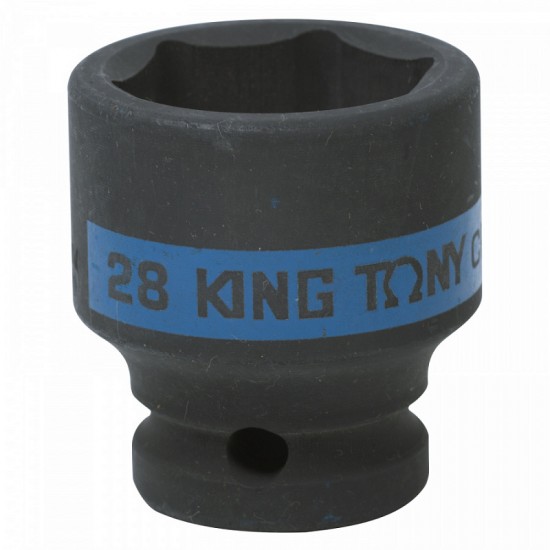 
Головка торцевая ударная шестигранная 1/2 28 мм KING TONY 453528M