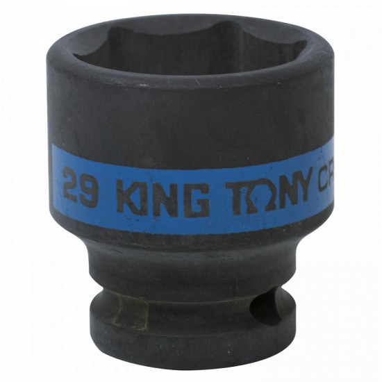 
Головка торцевая ударная шестигранная 1/2 29 мм KING TONY 453529M