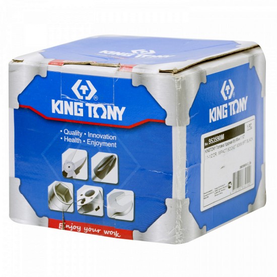 
Головка торцевая ударная шестигранная 1-1/2 90 мм KING TONY 953590M