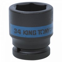 Головка торцевая ударная шестигранная 3/4 34 мм KING TONY 653534M