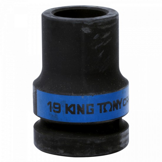 
Головка торцевая глубокая ударная четырехгранная 1 19 мм футорочная KING TONY 853419M