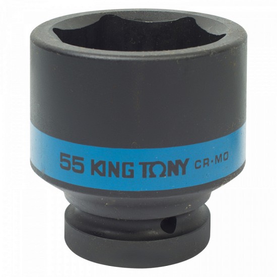 
Головка торцевая ударная шестигранная 1 55 мм KING TONY 853555M