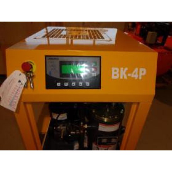  Винтовой компрессор с ременным приводом BERG ВК-4Р-Е с частотным преобразователем, давление 12 бар 