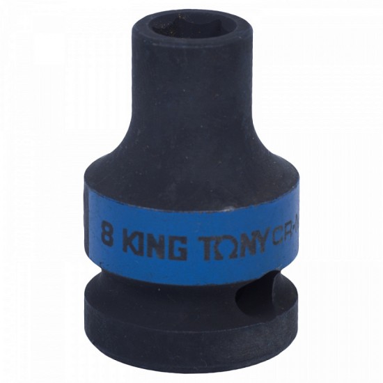 
Головка торцевая ударная шестигранная 1/2 08 мм KING TONY 453508M
