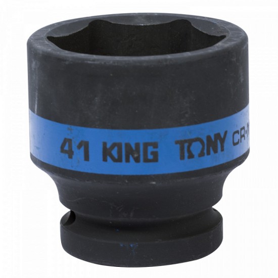 
Головка торцевая ударная шестигранная 3/4 41 мм KING TONY 653541M