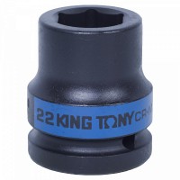 Головка торцевая ударная шестигранная 3/4 22 мм KING TONY 653522M