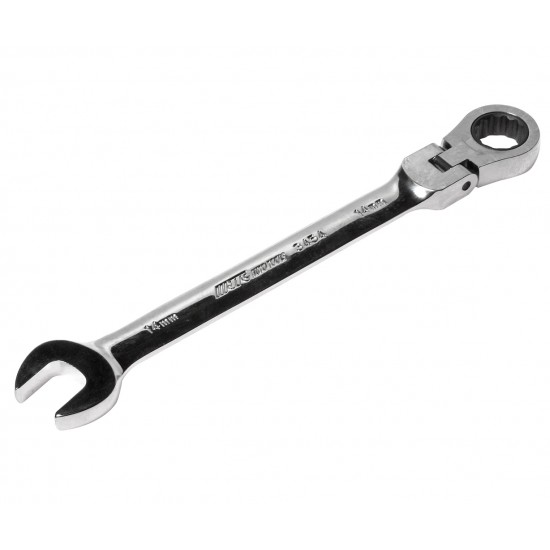 JTC-3454 Ключ комбинированный 14х14мм трещоточный шарнирный