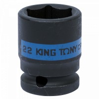 Головка торцевая ударная шестигранная 1/2 22 мм KING TONY 453522M