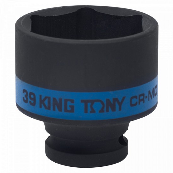 
Головка торцевая ударная шестигранная 1/2 39 мм KING TONY 453539M