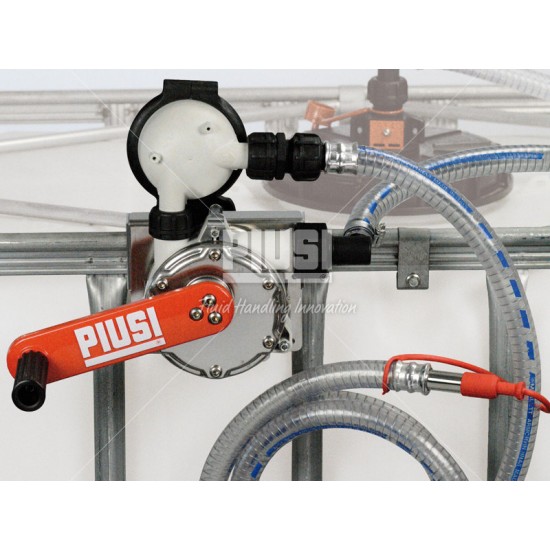 PIUSI F00332B00 Ручной насос на IBC контейнер с фильтром для воды, антифриза, adblue