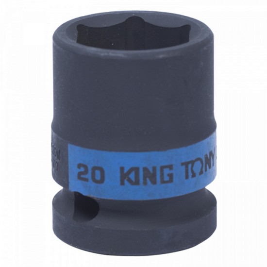 
Головка торцевая ударная шестигранная 1/2 20 мм KING TONY 453520M