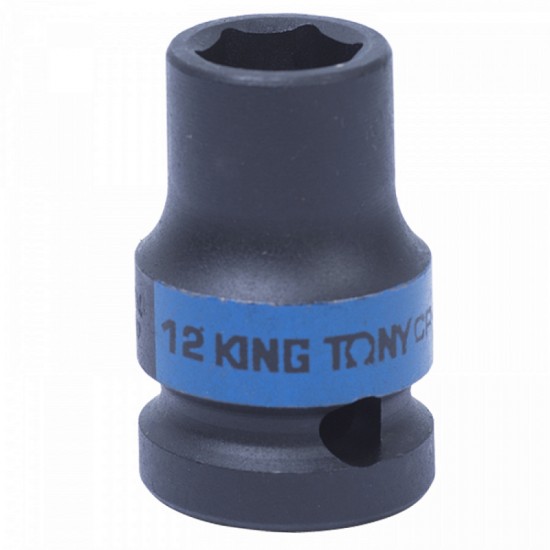 
Головка торцевая ударная шестигранная 1/2 12 мм KING TONY 453512M