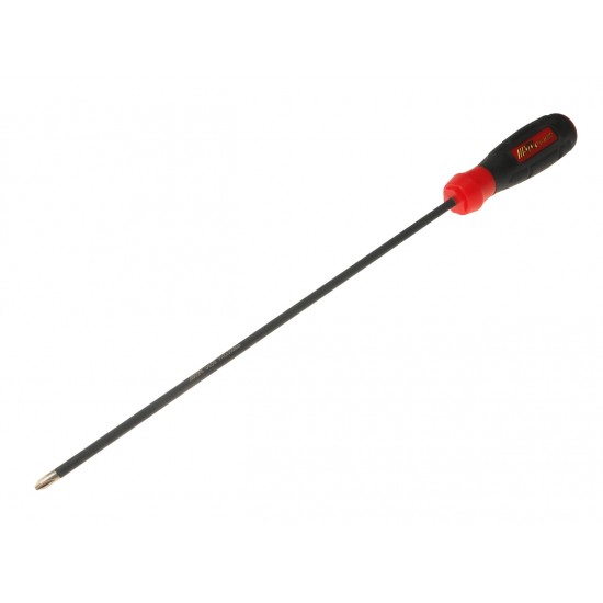 JTC-5456 Отвертка крестовая PH 2.0х300мм с противоскользящей ручкой