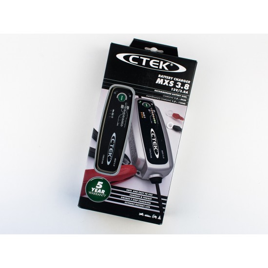 CTEK MXS 3.8 Зарядное устройство для небольших АКБ мотоциклов и автомобилей