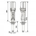 SAMOA 356120 Насос пневматический PumpMaster 2 для смазочных материалов (1:1) для бочек 60 л